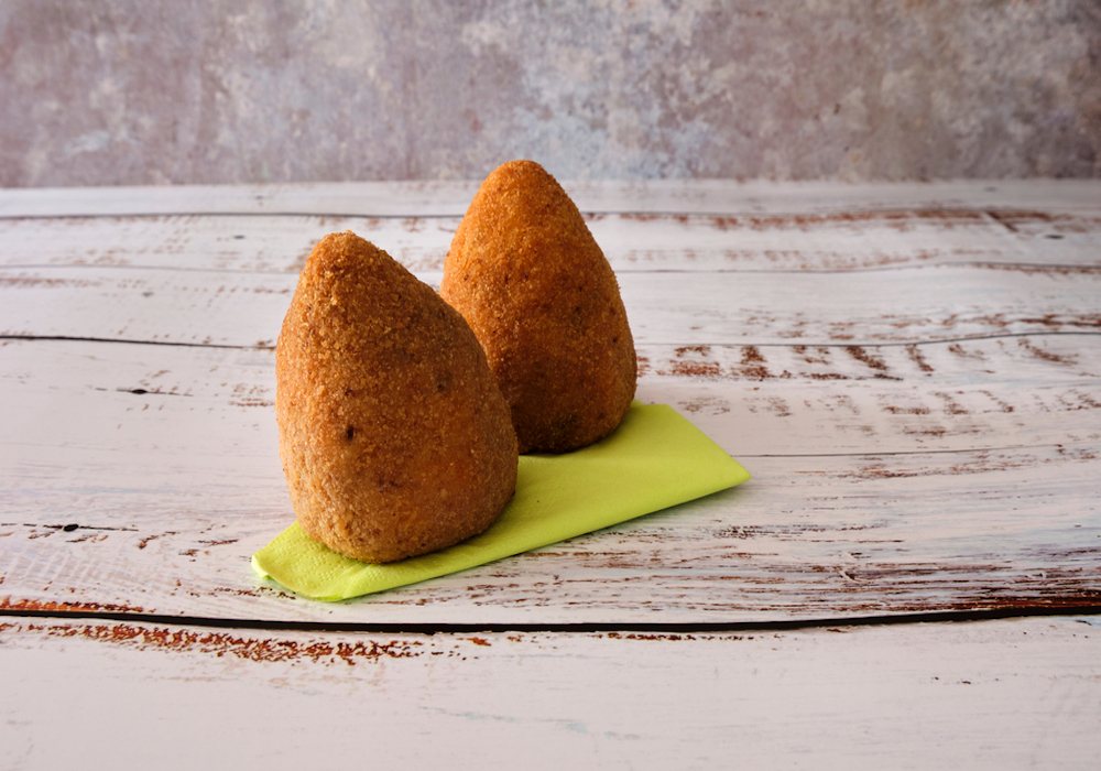 Frisch frittierte Arancini